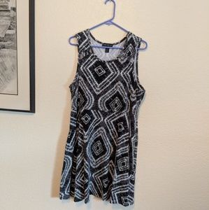 💠Diamond tie-dye dress